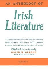 Cover Art for 9780814730065, Anthology of Irish Literature: v. 2 by David H. Greene