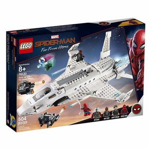 Cover Art for 5702016369724, Stark Jet and the Drone Attack Set 76130 by LEGO
