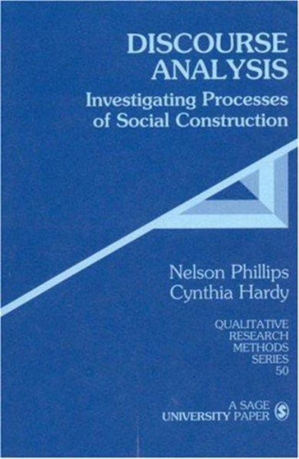 Cover Art for 9780761923619, Discourse Analysis by Nelson Phillips