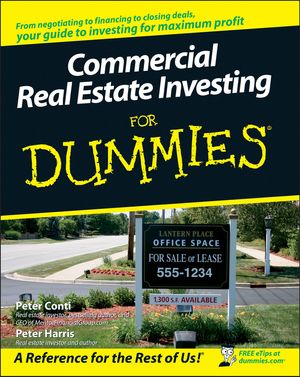 Cover Art for 9781118051856, Commercial Real Estate Investing for Dummies by Peter Conti, Peter Harris