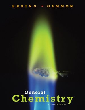 Cover Art for 9781305580343, General Chemistry by Darrell D. Ebbing, Steven D. Gammon