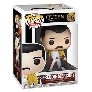 Cover Art for 0741012343647, Funko 33732 POP Vinyl: Rocks: Queen: Freddie Mercury (Wembley 1986) Collectible Figure, Multicolour by Unknown