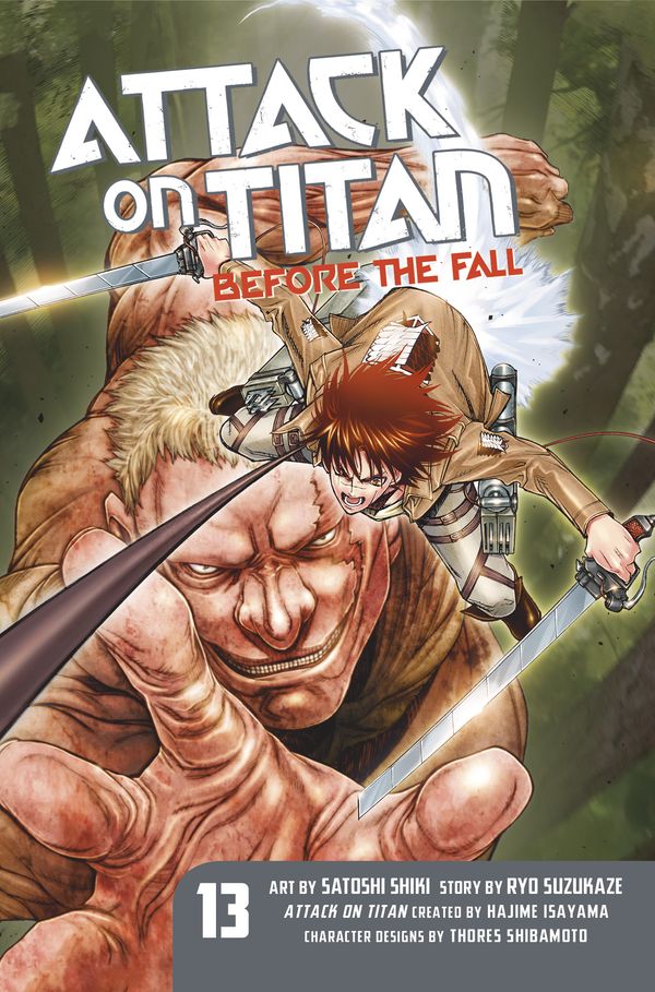 Cover Art for 9781632365361, Attack on Titan: Before the Fall 13 by Ryo Suzukaze