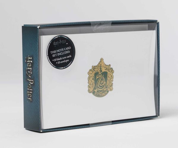 Cover Art for 9781683832775, Harry PotterSlytherin Crest Foil Note Cards: Set of 10 by Insight Editions