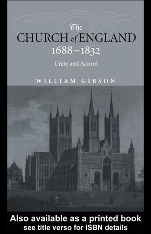 Cover Art for 9781134552054, The Church of England 1688-1832 by William Gibson, William Gibson
