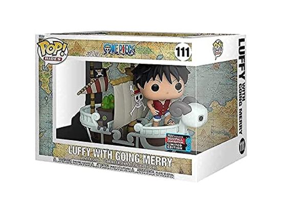 Cover Art for 0889698652384, Funko Pop! One Piece Luffy with Going Merry 111 Fall Convention 2022 by 