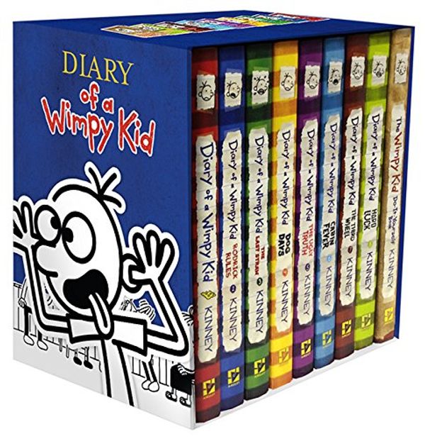 Cover Art for 9781419715389, Diary of a Wimpy Kid Box of Books 1-8 + the Do-It-Yourself Book by Jeff Kinney