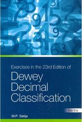 Cover Art for 9788170006688, Exercises in the 23rd Edition of the Dewey Decimal Classification by Satija, M. P.