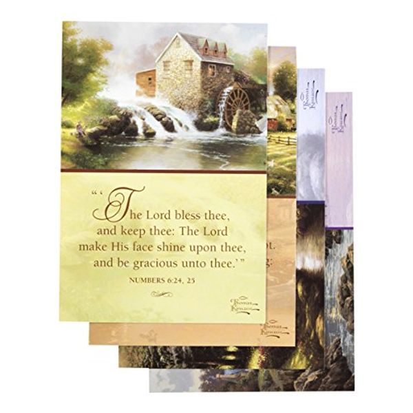 Cover Art for 0081983242601, 12 Praying for You cards with scripture - Thomas Kinkade (8315-9) by Dayspring