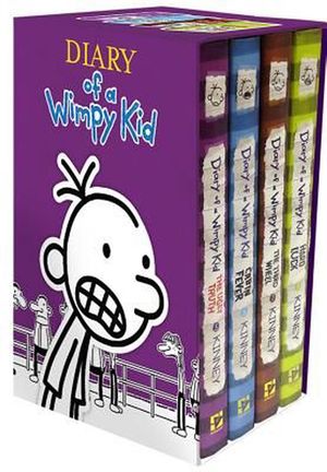 Cover Art for 9781419715082, Diary of a Wimpy Kid Box of Books 5-8 by Jeff Kinney