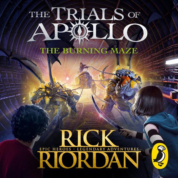 Cover Art for 9780241347300, The Burning Maze (The Trials of Apollo Book 3) by Rick Riordan