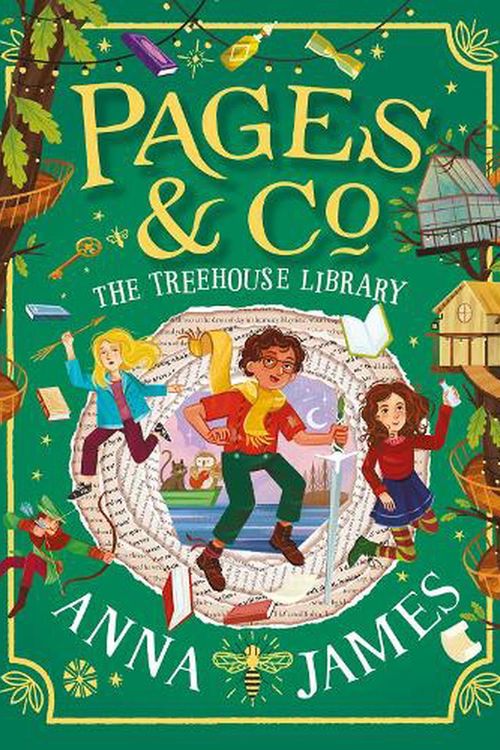 Cover Art for 9780008410889, Pages & Co.: The Treehouse Library: The latest in the beautifully illustrated children’s series: Book 5 by Anna James