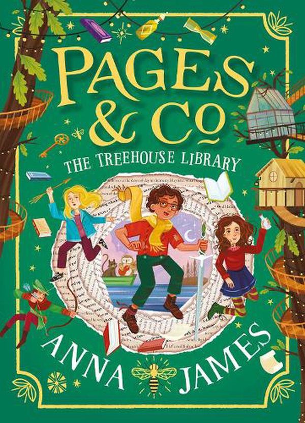 Cover Art for 9780008410889, Pages & Co.: The Treehouse Library: The latest in the beautifully illustrated children’s series: Book 5 by Anna James