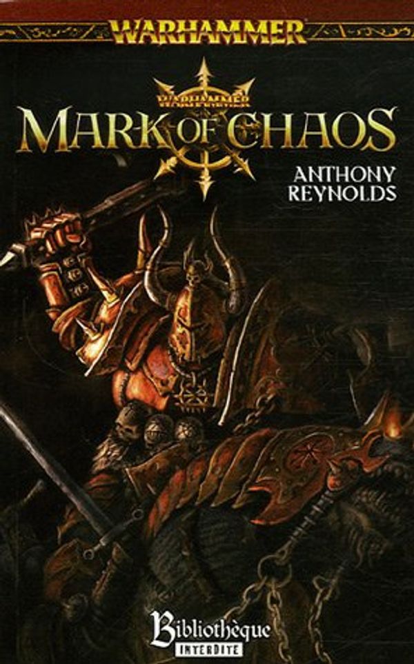 Cover Art for 9782915989311, Mark of Chaos by Anthony Reynolds