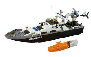 Cover Art for 0673419078405, Police Boat Set 7899 by LEGO
