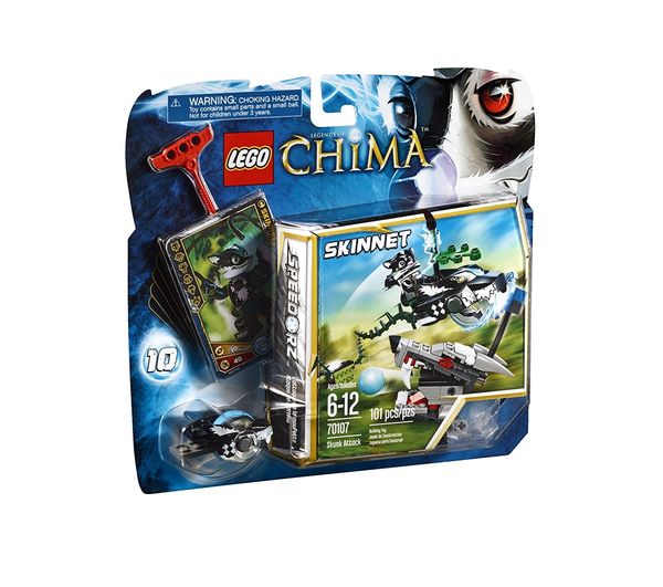 Cover Art for 0673419190060, Skunk Attack Set 70107 by LEGO
