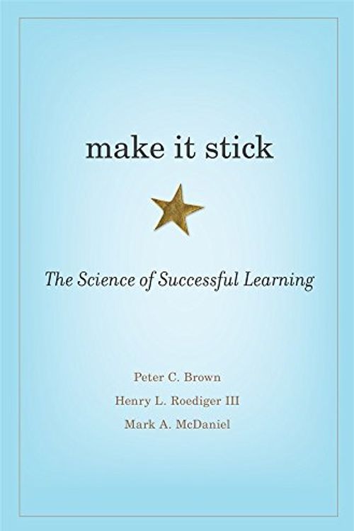 Cover Art for 9780674419391, Make it Stick by Peter C. Brown