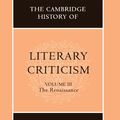 Cover Art for 9780521317191, The Cambridge History of Literary Criticism: Volume 3, The Renaissance: Renaissance v. 3 by Glyn P. Norton