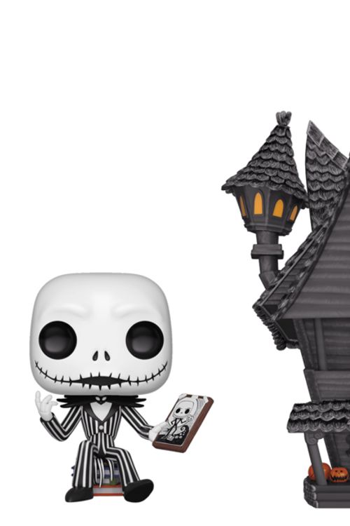 Cover Art for 0889698425995, Funko Pop! Town: Nightmare Before Christmas - Jack Skellington with Jack's House by POP