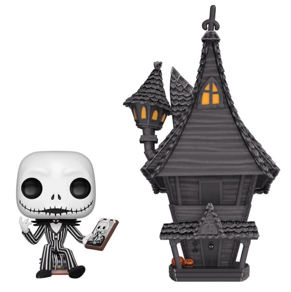 Cover Art for 0889698425995, Funko Pop! Town: Nightmare Before Christmas - Jack Skellington with Jack's House by POP
