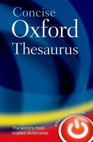Cover Art for 9780199215133, Concise Oxford Thesaurus by Oxford Languages