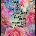 Cover Art for 9781545334379, One Line A Day Journal Five Year Memory Book: 5 Years Of Memories, Blank Date No Month, 6 x 9, 365 Lined Pages by Dartan Creations