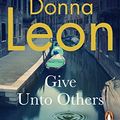 Cover Art for B09DP8YKJK, Give Unto Others by Donna Leon