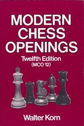Cover Art for 9780679141068, Modern Chess Openings: 12th Edition (MCO 12) by Walter Korn