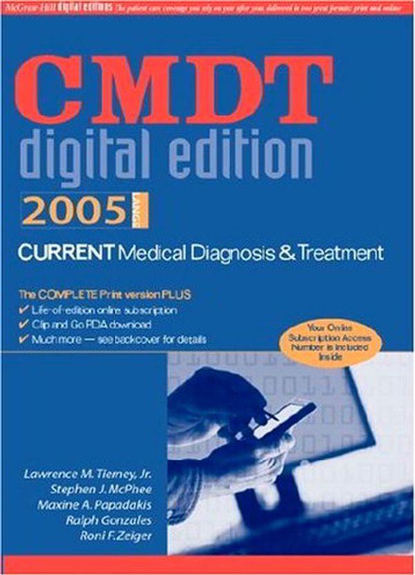 Cover Art for 9780071453332, Current Medical Diagnosis and Treatment 2005 by Lawrence M. Tierney, Stephen J. McPhee, Maxine A. Papadakis