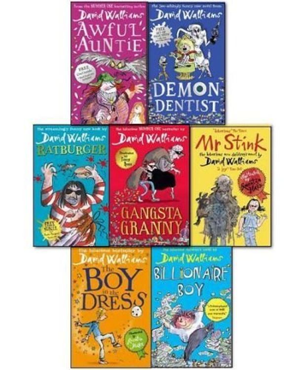 Cover Art for 9783200331310, David Walliams Collection 7 Books Set Awful Auntie, Ratburger, Gansta Granny by David Walliams