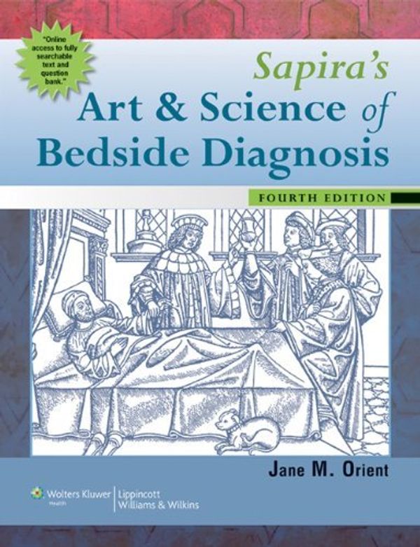 Cover Art for B012UKE0V2, Sapira's Art and Science of Bedside Diagnosis by Jane M. Orient MD (2009-12-14) by Jane M. Orient, MD