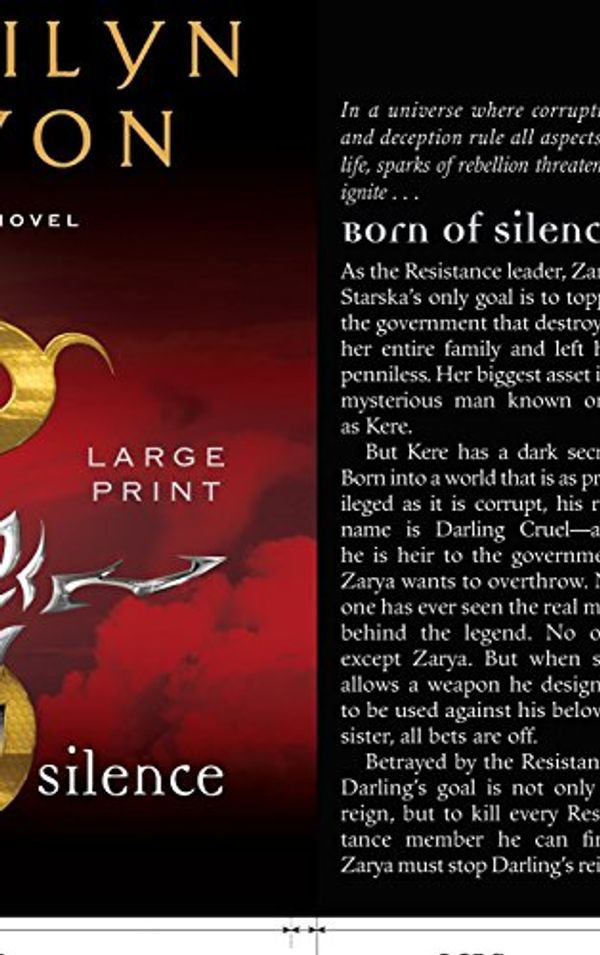 Cover Art for 9781455513376, Born of Silence by Sherrilyn Kenyon