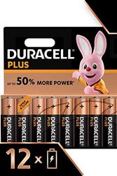 Cover Art for 5055410043142, Duracell Plus AA Alkaline Batteries, 1.5 V LR06 MX1500, Pack of 12 by Unknown