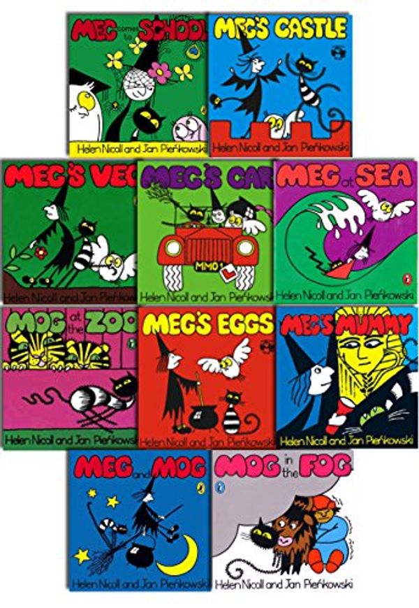 Cover Art for 9780723294771, Meg and Mog Storybooks Slipcased set10 magical adventures in one spellbinding collecti... by Helen Nicoll