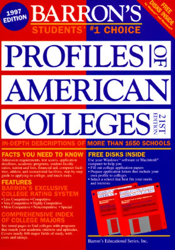 Cover Art for 9780812084917, Barrons' Profiles of American Colleges by Tessa Krailing