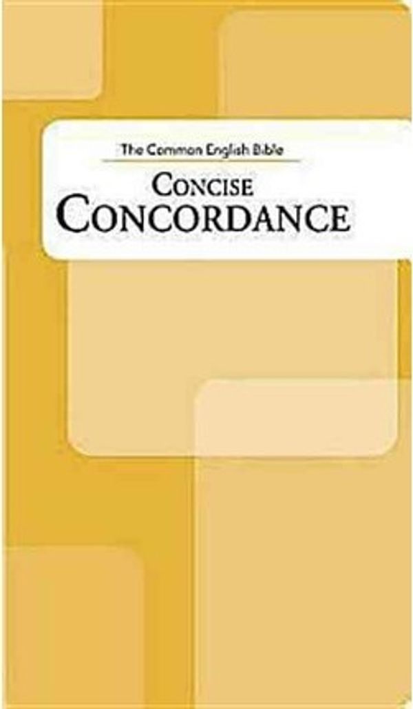 Cover Art for 9781609260644, Common English Bible Concise Concordance by Common English Bible