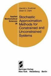 Cover Art for 9780387903415, Stochastic Approximation Methods for Constrained and Unconstrained Systems by Harold J. Kushner