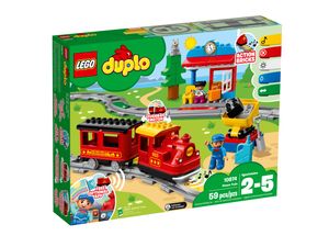 Cover Art for 5702016117264, Steam Train Set 10874 by LEGO