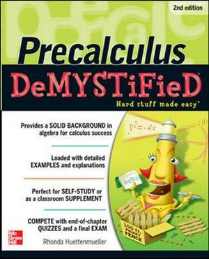 Cover Art for 9780071778497, Pre-calculus Demystified by Rhonda Huettenmueller