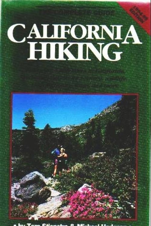 Cover Art for 9780935701692, California Hiking by Tom Stienstra