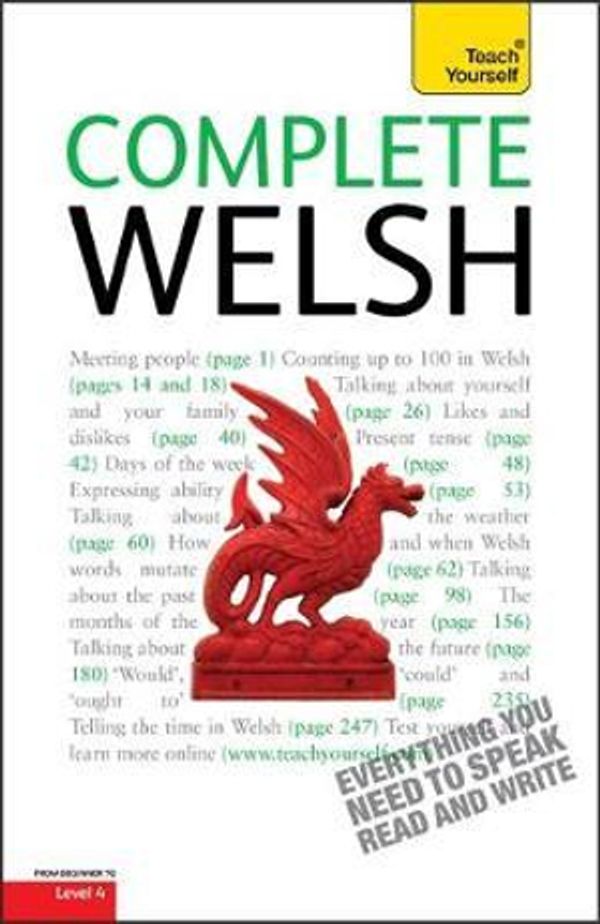 Cover Art for 9781444105896, Teach Yourself Complete Welsh by Julie Brake, Christine Jones