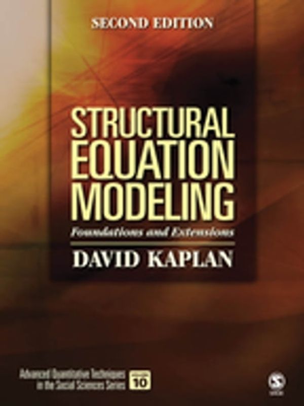 Cover Art for 9781483342597, Structural Equation Modeling by David W. Kaplan