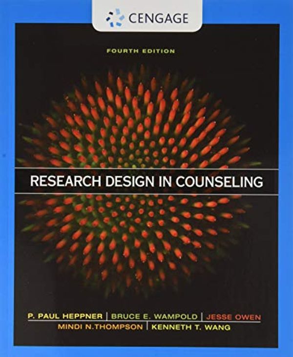 Cover Art for 9780357670767, Research Design in Counseling by Heppner