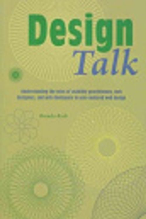 Cover Art for 9780838985021, Design Talk by Brenda Reeb