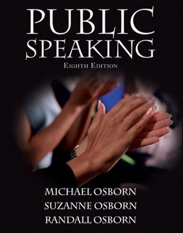 Cover Art for 9780205584567, Public Speaking by Michael Osborn