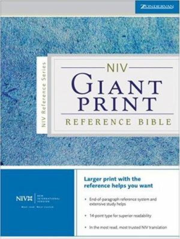 Cover Art for 0025986908362, NIV Reference Bible by Zondervan