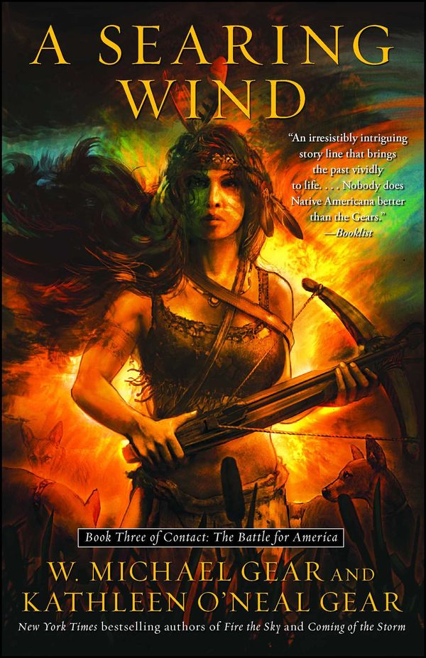 Cover Art for 9781439167083, A Searing Wind by W. Michael and Kathleen O'Neal Gear
