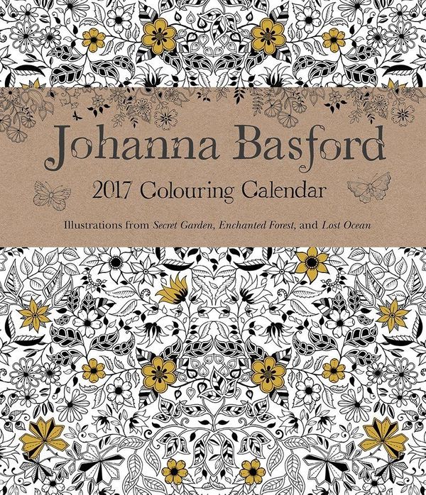 Cover Art for 9781449479817, Johanna Basford 2016 2017 16M Colour Wk by Johanna Basford