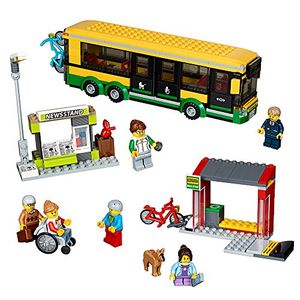 Cover Art for 0673419264327, Bus Station Set 60154 by LEGO