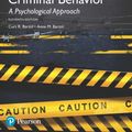 Cover Art for 9781292157719, Criminal BehaviorA Psychological Approach by Curt Bartol, Anne Bartol